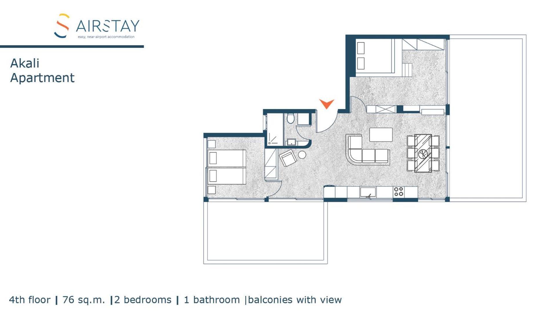 Spáta Akali Apartment Airport By Airstay מראה חיצוני תמונה